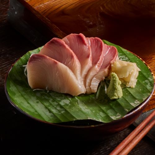 Hamachi Sashimi.