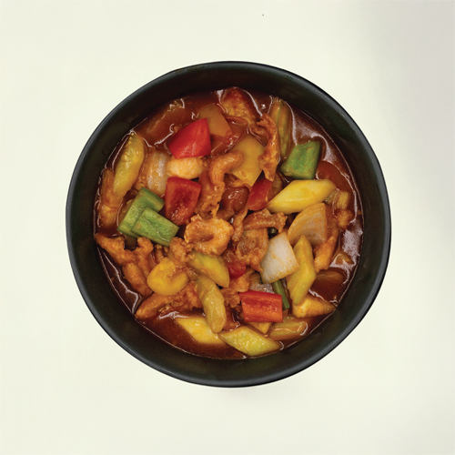 Stir Fried Sweet And Sour Chicken / Prawns