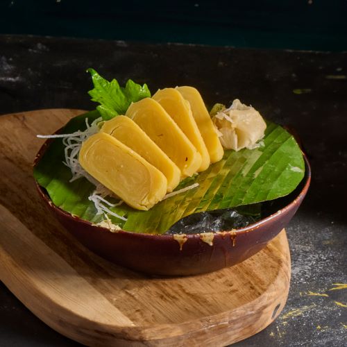 Tamagoyaki Sashimi.